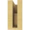 Ekena Millwork 3"W x 6"D x 6"H Classic Chapel Hill Rough Cedar Woodgrain TimberThane Corbel, Primed Tan CORUR03X06X06CHPRCPR - alternate 6